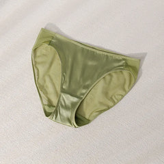 Women's Fashion and Sexy New Style Detachable Breathable Natural Mulberry Silk Underwear Set Sexy French Triangle Cup Underwear