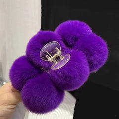 Haarklammern-Zubehör für Frauen, pelzige Nadeln, Clips, Cheveux Bandeau, koreanische Mode, Pinza Pelo Haarspangen, Cheveux Femme Haarschmuck