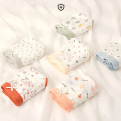 נשים כותנה תחתונים פסטורליים יפני סטודנטיות תחתונים סקסי חמוד בנות הלבשה תחתונה מודפס תחרה Femme נשי תחתונים