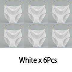 Damen-Unterwäsche aus Baumwolle mit hohem Bund, gestreift, weich und atmungsaktiv, Damenslips, Dessous