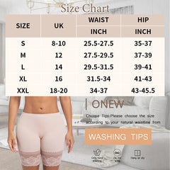 Unterwäsche für Damen: Shorts, Sicherheitshosen, Anti-Scheuer-Oberschenkel-Boxershorts mit hohem Bund, reibungsarme, sexy kurze Hosen