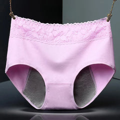 Women Underwear Female Physiological Pants Leak Proof Menstrual Period Panties Cotton Health Seamless Briefs Warm