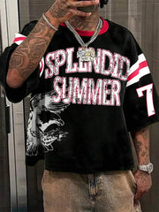 T-shirt Men Summer Clothes Male Clothes for Man T-shirts Men Overfit Short Sleeve Top Y2k Graphic Tee Vintage Tshirts Gym Tshirt