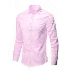 Appointments Men Shirt Tops Casual Classic Dress Shirt Fashion Long Sleeve Premium Wrinkle Resistant Brand New