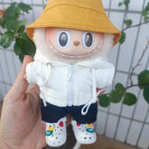 For 15/17cm Labubu Cute Accessories Colorful Candy Sandals Boots Beach Shoes Casual Sports Shoes Play By The Sea Accessories