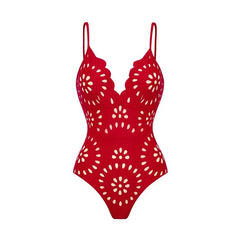 Flaxmaker Summer New Women Sexy Hawaiian Lace Up V Neck Ruffle Swimsuit and Sarong Women Swimwear Set Push Up Bathing Suit