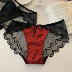 Women's Sexy Lace Underwear Low-Rise Briefs Lingerie Comfortable Underpants Ladies Fashionable Panties Sexy Lingerie For Women