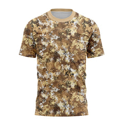 Men Casual Short Sleeve Tactical Military T Shirts Outdoor Camouflage Quick Dry Mesh Breathable Tees Fashion Camo Male Clothing