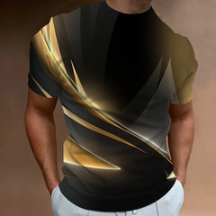 חולצות טי אופנתיות לגברים עם מודפסות תלת מימדיות, בגדי גברים, מעצבי רחוב, שרוולים קצרים, חולצות טי גדולות, יומיומיות, קז'ואל, ספורט