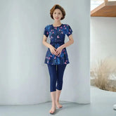 Conservative Mom Swimsuit Hot Sale Of The Season New Large Size Slimming Mid-Aged And Elderly Sports Separate Ladies Hot Spring