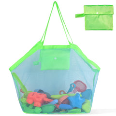 תיק כתף חוף תיק רשת מעטפת תיק חוף חיוני תיק חוף צעצוע תיק