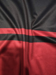 Men'S Novelty 3D Crew Neck T-Shirt,Casual Polyester Knit Fabric with Slight Stretch,Regular Fit,with Striped Pattern,