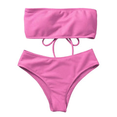 1 Set Lady Swimwear Soft Padded Bra Bathing Suit Split Bikini Summer Women Bathing Suit Women Clothes