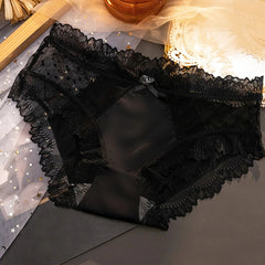 Women's Underwear Panty Sexy Lace Pantiesr Hollow Out Comfort Briefs Low Waist Seamless Underpants Lingerie