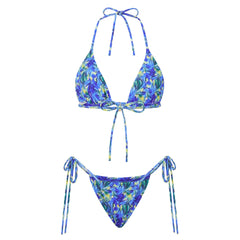 hirigin Women 2 Pieces Bikini Swimsuit Spaghetti Strap Top Tie Side Triangle G-Thong Bathing Suit Beach Holiday Swimwear