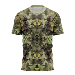 Men Casual Short Sleeve Tactical Military T Shirts Outdoor Camouflage Quick Dry Mesh Breathable Tees Fashion Camo Male Clothing