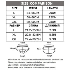 Women's Cotton Striped Underwear Breathable Soft Briefs for Sports & Yoga Comfy Everyday Panties Simple Lingerie Gift for Ladies