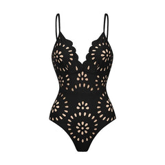 Flaxmaker Summer New Women Sexy Hawaiian Lace Up V Neck Ruffle Swimsuit and Sarong Women Swimwear Set Push Up Bathing Suit