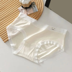 5PCS Soft Cute Panties for Women Underwear Cotton Crotch Seamless Briefs Female Lingerie Bear Underpants Gifts