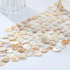 Fashion Accessories, Women's Summer Beach Style Handmade Bead Necklace with Shell Tassel Multi-layered Collarbone Chain