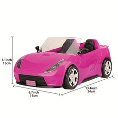 Car Model Kids Toys Car Outdoor Children Game Dollhouse Accessories for 30cm Girl Doll DIY Birthday Christmas Present Gift Toy