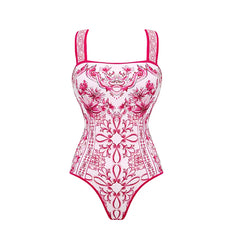 Flaxmaker Summer New Women Sexy Hawaiian Lace Up V Neck Ruffle Swimsuit and Sarong Women Swimwear Set Push Up Bathing Suit