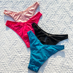 Women's Thongs Underwear Sexy Briefs Shorts Lingerie Transparent Mesh Low Rise Female Panties Underpants