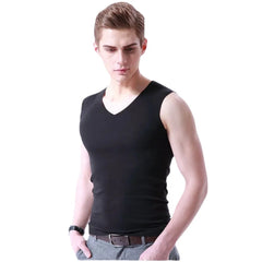 Sommerliches Herren-Tanktop, einfarbig, schnelltrocknend, Fitnessweste, ärmellos, Lauf- und Sporttrend, Kurzarm-T-Shirt