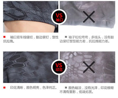 Herren-Tarnhemden für Jagd, Angeln, Militär, Wandern, Camping – schnelltrocknende Kleidung