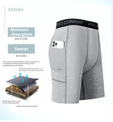 מכנסי ספורט וכושר לגברים ריצה ספורט צמודים אלסטיים ייבוש מהיר מכנסי כיסים לאימוני כדורסל מכנסיים חיצוניים Y2k טיקי