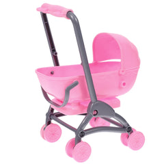 Mini-Kinderwagen-Zubehör, realistisches Design, Babyspielzeug, Kinderwagen aus Kunststoff, Kindermöbel aus Kunststoff, Dekorationsdetails