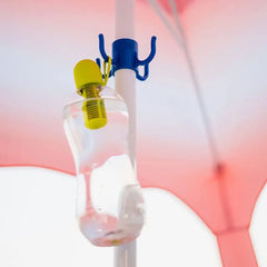 נייד חיצוני חוף ווים קולב רב תכליתי חוסך מקום ארבע פינות וו שימושי ללבוש עמיד אביזרי מטרייה