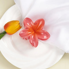 3 pcs/set Flower Claw Clip Women Summer Beach Cute Hawaiian 8CM*1+4CM*2PCS Preppy Stuff Female Hair Accessories For Summer