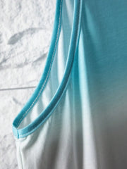 2024 Men's Summer O-neck Vest Breathable Coconut Leaf Print Sports Fitness Vest Quick Dry Hawaiian Sleeveless Vest For Men