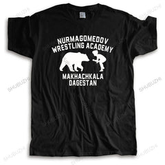 גברים כותנה מזדמן T חולצת קיץ נורמגומדוב היאבקות אקדמיה מחצ'קלה דגסטן Loose חולצות בשבילו בתוספת גודל tshirt