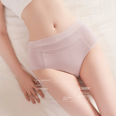 4pcs High-waisted Oversized Physiological Underwear Cotton Underwear WOMEN'S Menstrual Leakproof Safety Sanitary Pants