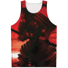 Fashion Japanese Samurai Graphic Mens Tank Tops Summer Trend Streetwear 3D Printed Sleeveless T Shirts Loose Harajuku Kids Vest
