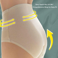 תחתוני נשים רכים במיוחד, בעלי מותן גבוהה, מרימים את הירכיים, נושמים, נוחים ונמתחים.