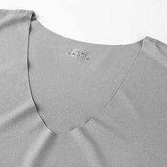 Male Summer Ice Silk T-Shirts Sleeveless V-Neck Vest Tank Top Breathable Cool Sports Undershirt Casual Gyms Running Vest M-5XL