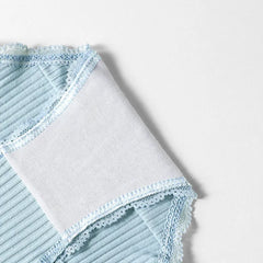 5pcs Women's underwear, solid color, all-cotton, comfortable summer, thin and breathable underpants, girls' shorts