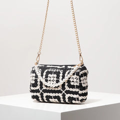 תיקי חוף בוהו לנשים, תיק פנינים, תיק נצרים, תיקי טוטה בסגנון יוקרתי לנשים, בגדי חופשה לנשים, פריטי חובה לטיולים