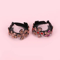 Strass-Haaraccessoires mit Blumenmuster, Haarspangen, Haarnadeln, Haarschmuck