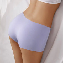 Women Underwear Cotton Panties Sexy Solid Lady Panties Comfortable Boxers Panties Breathable Shorts Intimates Mid Waist Briefs