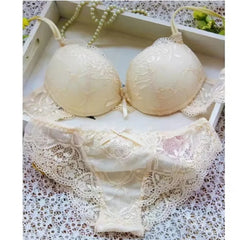 Women Sexy Lingerie Set Fashion Lace Lingerie Sets For Ladies Soild Color Bra Comfortable Intimates Underwear Suit Female