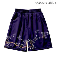 3 to 14 years kids kimono + shorts Japanese costume boys girls fashion kimono haori cardigan Jacket children beach wear cloak