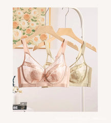 Women's underwear plus size bras Bralette French Chic Skin Friendly and Comfortable Breathable Lace Hot Sexy Non Padded Thin