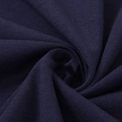 Spring Summer New Polyester Simple Casual Short Sleeve T-shirts For Men Clothing Solid Color Loose Streetwear