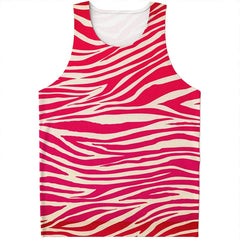Summer Men Clothing Gym Tank Top Zebra Stripe Pattern 3D Print Harajuku Sleeveless T Shirt Daily Fitness Vest Oversized Singlets