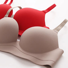 נשים תחתונים אלחוטיים Push Up חזייה נשים אופנה מקשה אחת למעלה סקסי הלבשה תחתונה חלקה נשי מקורבי נוחות רך בגדים