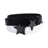Accessories Width Waist Belt Retro Y2k Waist Strap Corset Belt Adjustable Waistband Women Waist Belt Star Buckle Belt